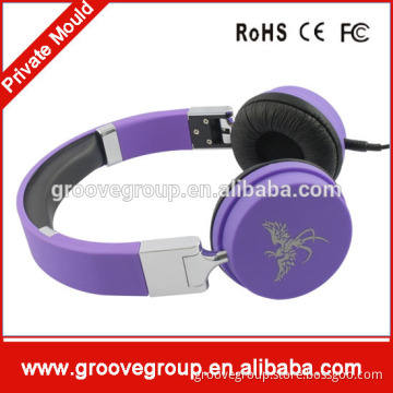 colorful headset best quality with volume control headphone